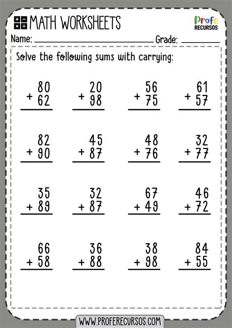 regrouping addition worksheets|Addition Worksheets .